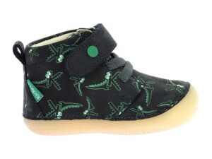Ghete cu velcro - Verde padure/Maro nisip/Verde aquamarin