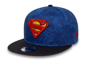 Sapca ajustabila cu imprimeu Superman - Albastru royal