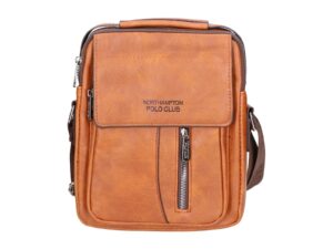 Geanta crossbody de piele ecologica cu barete ajustabile 24507