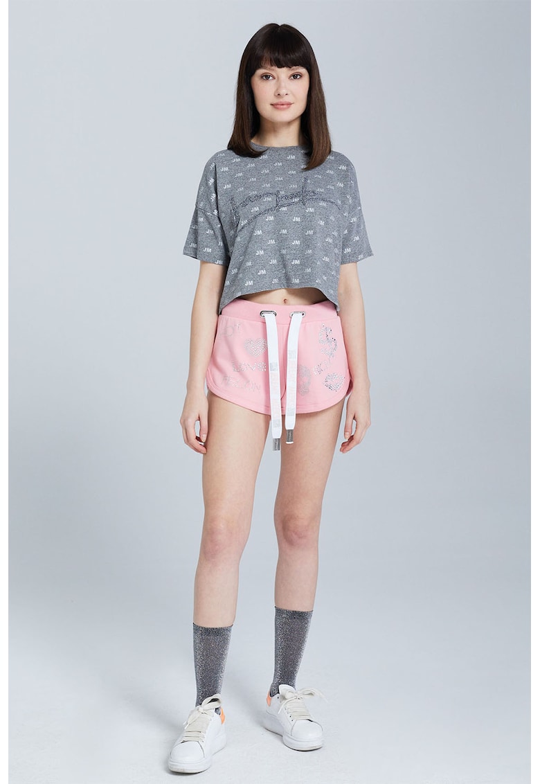 Reducere 89% - Pantaloni scurti cu strasuri - Roz 1 Pantaloni scurti cu strasuri - Roz