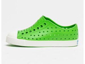 Tenisi slip-on cu varf intarit Jefferson - Alb/Verde