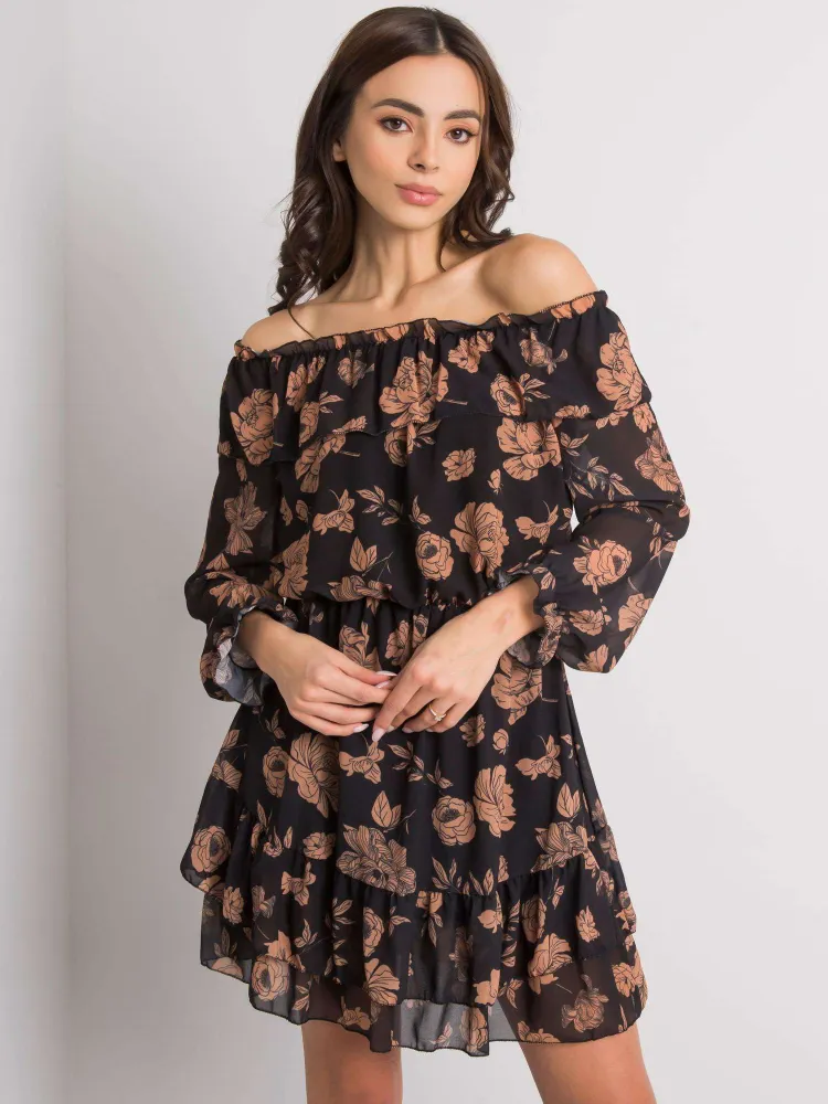 Reducere 67% - Rochie Aliza, spaniola cu imprim... 2 spaniola cu imprim...
