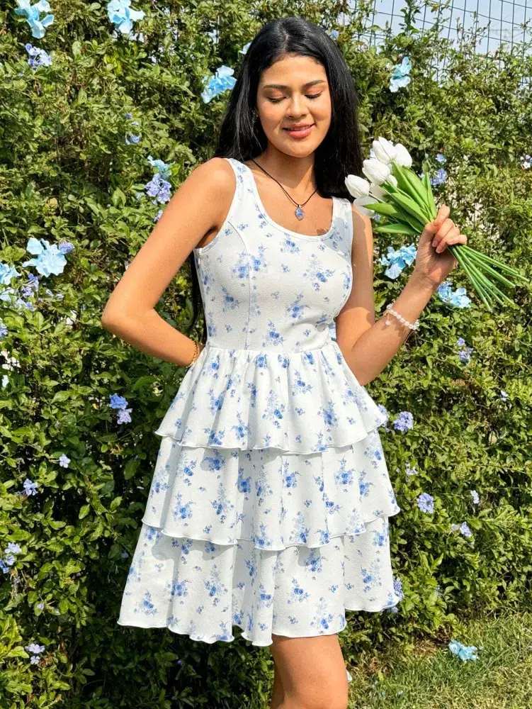 Reducere 69% - Rochie Amilda, scurta cu imprime... 1 Rochie Amilda