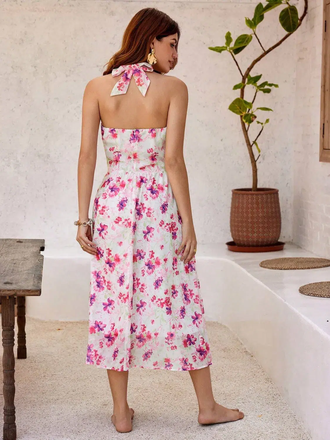 Reducere 77% - Rochie Raimonda, cu imprimeu flo... 2 cu imprimeu flo...