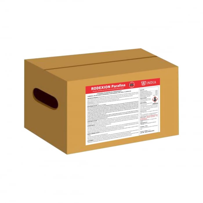 Reducere 8% - RODEXION Parafinat (ceara) pentru soareci si sobolani, 10 kg 1 RODEXION Parafinat (ceara) pentru soareci si sobolani