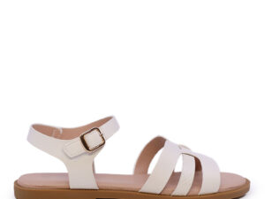 Sandale fete Benvenuti albe 2579FS1109A