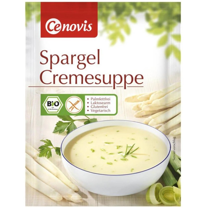 Reducere 19% - Set 2 x Supa Crema Bio de Sparanghel, Cenovis, 60 g 1 Set 2 x Supa Crema Bio de Sparanghel