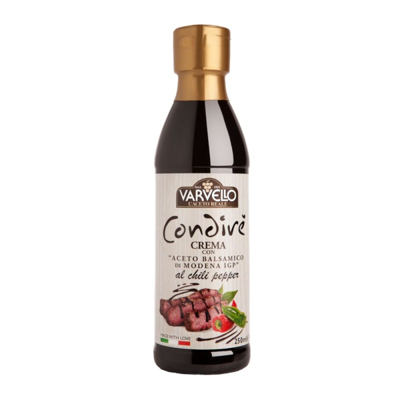 Reducere 19% - Set 3 x Crema de Otet Balsamic Chilli, Varvello, 250 ml 1 Set 3 x Crema de Otet Balsamic Chilli