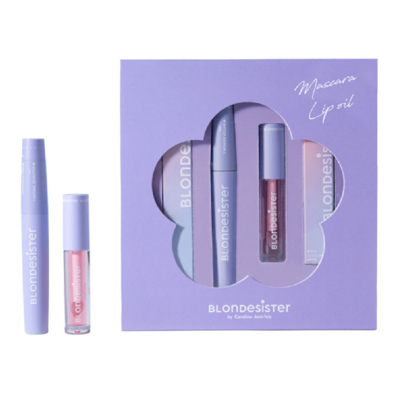 Reducere 15% - Set Mascara & Ulei de Buze, ESSENTIAL KIT, 14,5 ml, Blondesister 1 Set Mascara & Ulei de Buze