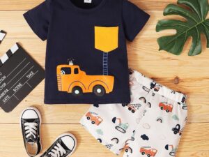 Set tricou si pantaloni Cars