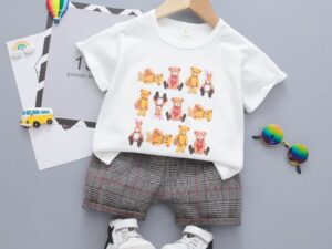 Set tricou si pantaloni Teddy
