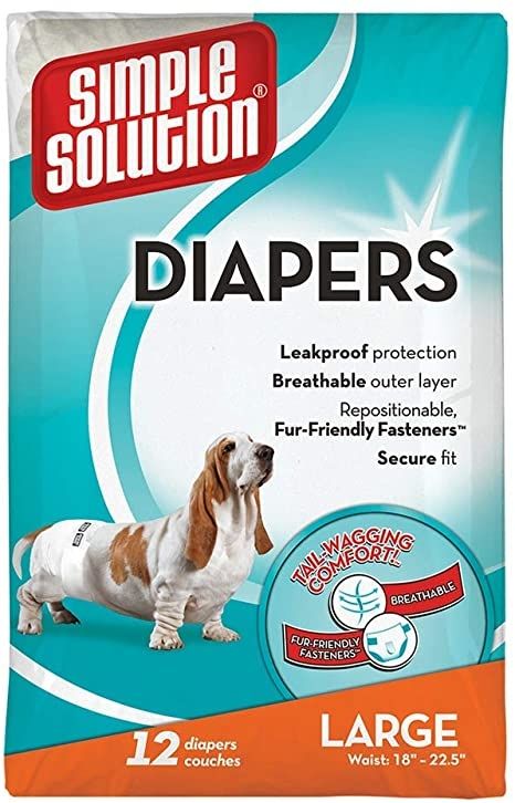 Reducere 20% - Simple Solution Scutece Pampers L, 12 buc 1 Simple Solution Scutece Pampers L