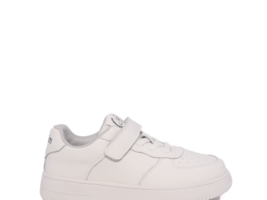 Sneakers baieți Benvenuti albi din piele 3790MP005A