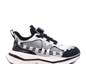 Sneakers baieți Benvenuti negri din material textil 3791MP008NA