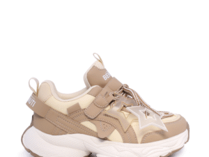 Sneakers copii Benvenuti bej din piele și textil  3790fp160be
