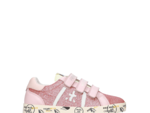 Sneakers fete Premiata Andy roz din piele și sintetic 1711FP9402GLRO