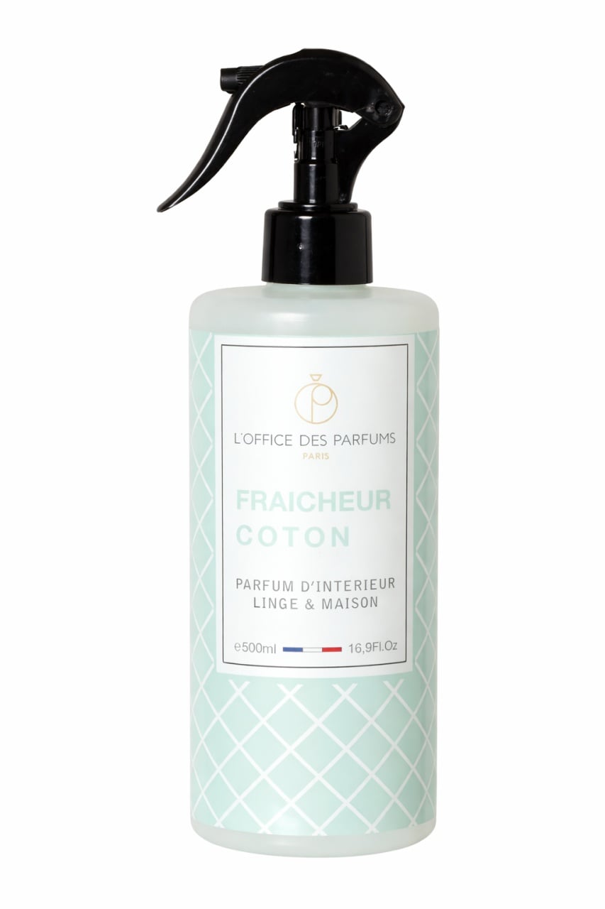 Reducere 50% - Spray de camera, L'Office des Parfums, FRAICHEUR COTON, 500 ml - Original Franta 1 Spray de camera