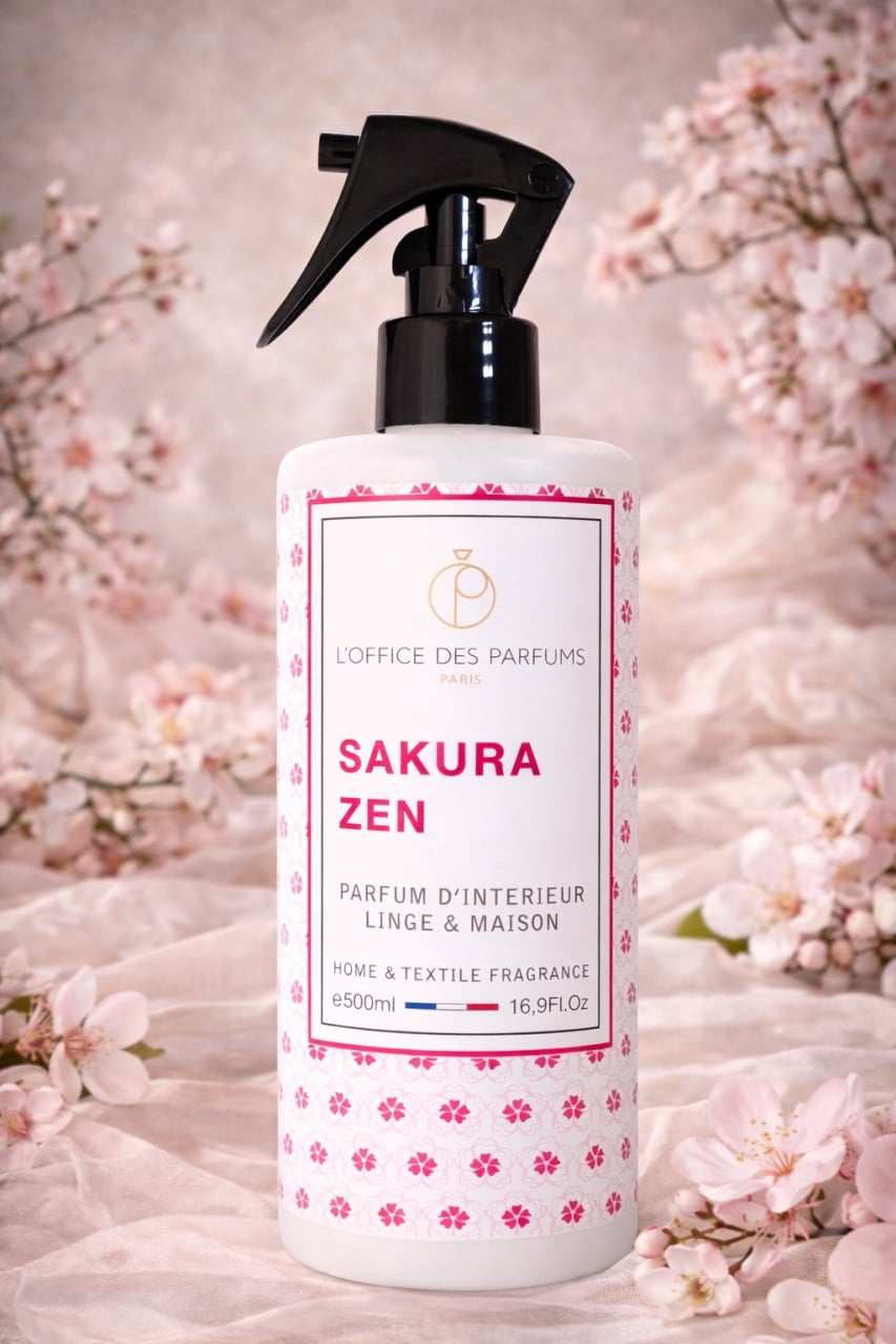 Reducere 35% - Spray de camera, L'Office des Parfums, SAKURA ZEN, 500 ml 2 L'Office des Parfums
