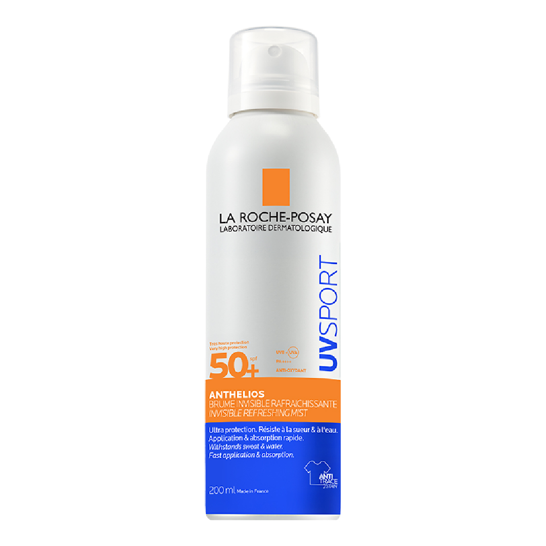 Reducere 25% - Spray invizibil reimprospatant SPF 50+ Anthelios UVSport, 200 ml, La Roche-Posay 1 Spray invizibil reimprospatant SPF 50+ Anthelios UVSport