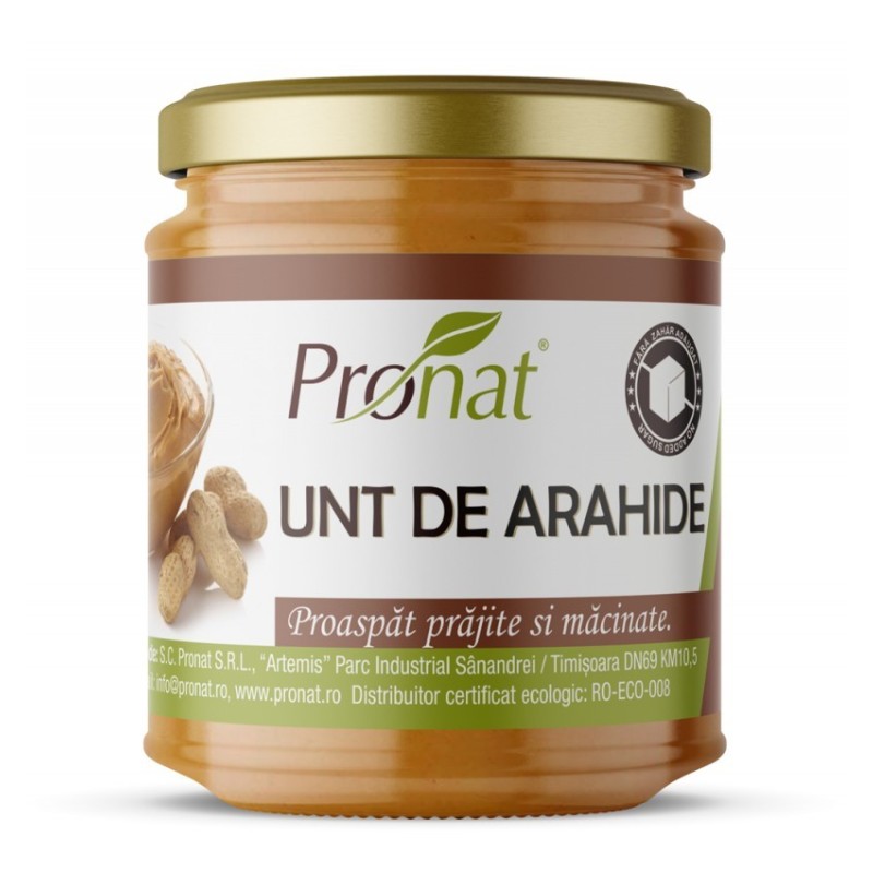 Reducere 14% - Unt de Arahide, 190 g, Pronat 1 Unt de Arahide