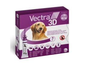 VECTRA 3D 25-40 kg/ 3 pipete