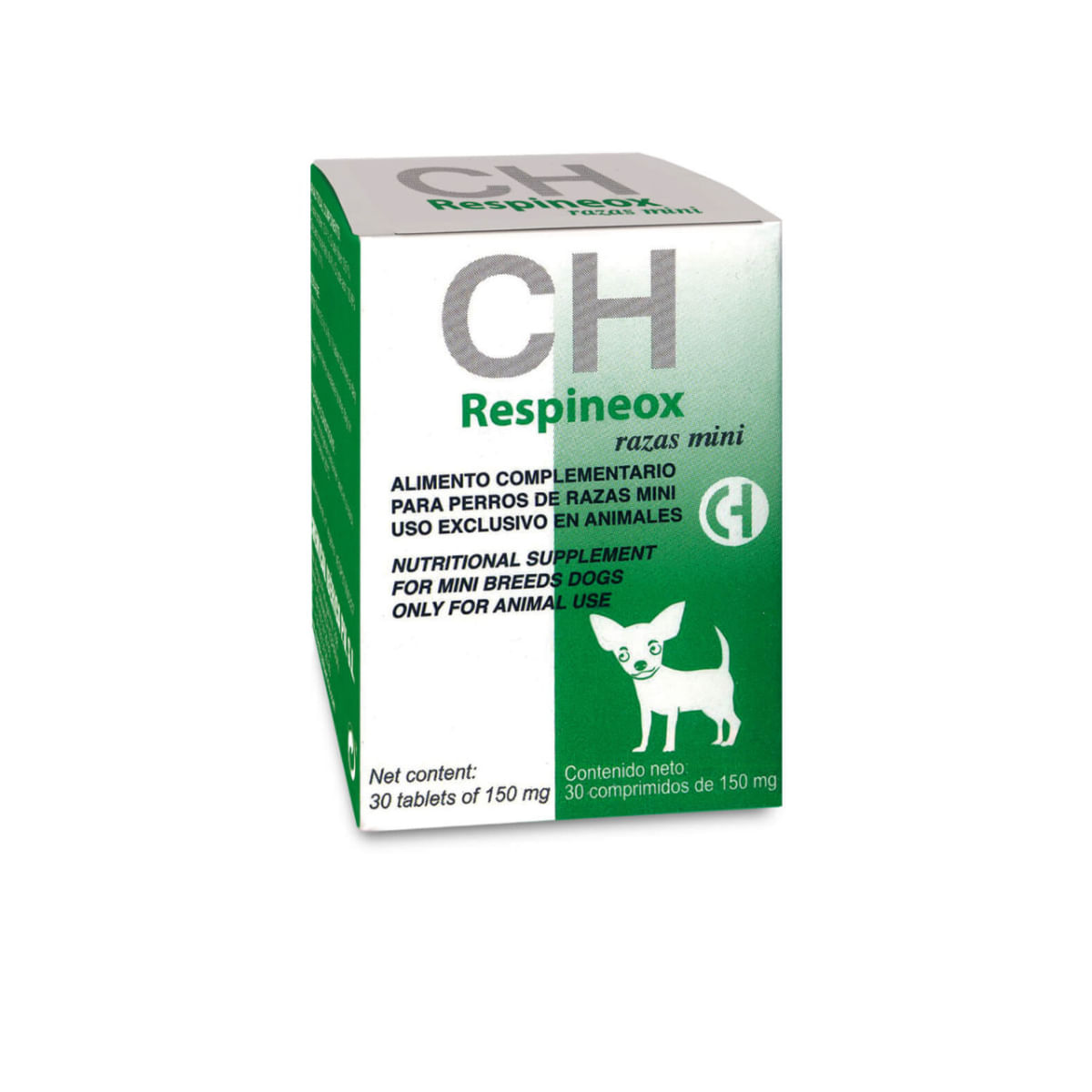 Reducere 23% - CHEMICAL IBERICA Respineox Mini, supliment sistem respirator câini, comprimate CHEMICAL IBERICA Respineox Mini, XS-S, supliment sistem respirator câini, cutie, 30 comprimate 1 CHEMICAL IBERICA Respineox Mini