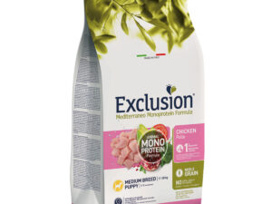 EXCLUSION Mediterraneo Monoprotein Formula Puppy Medium Breed