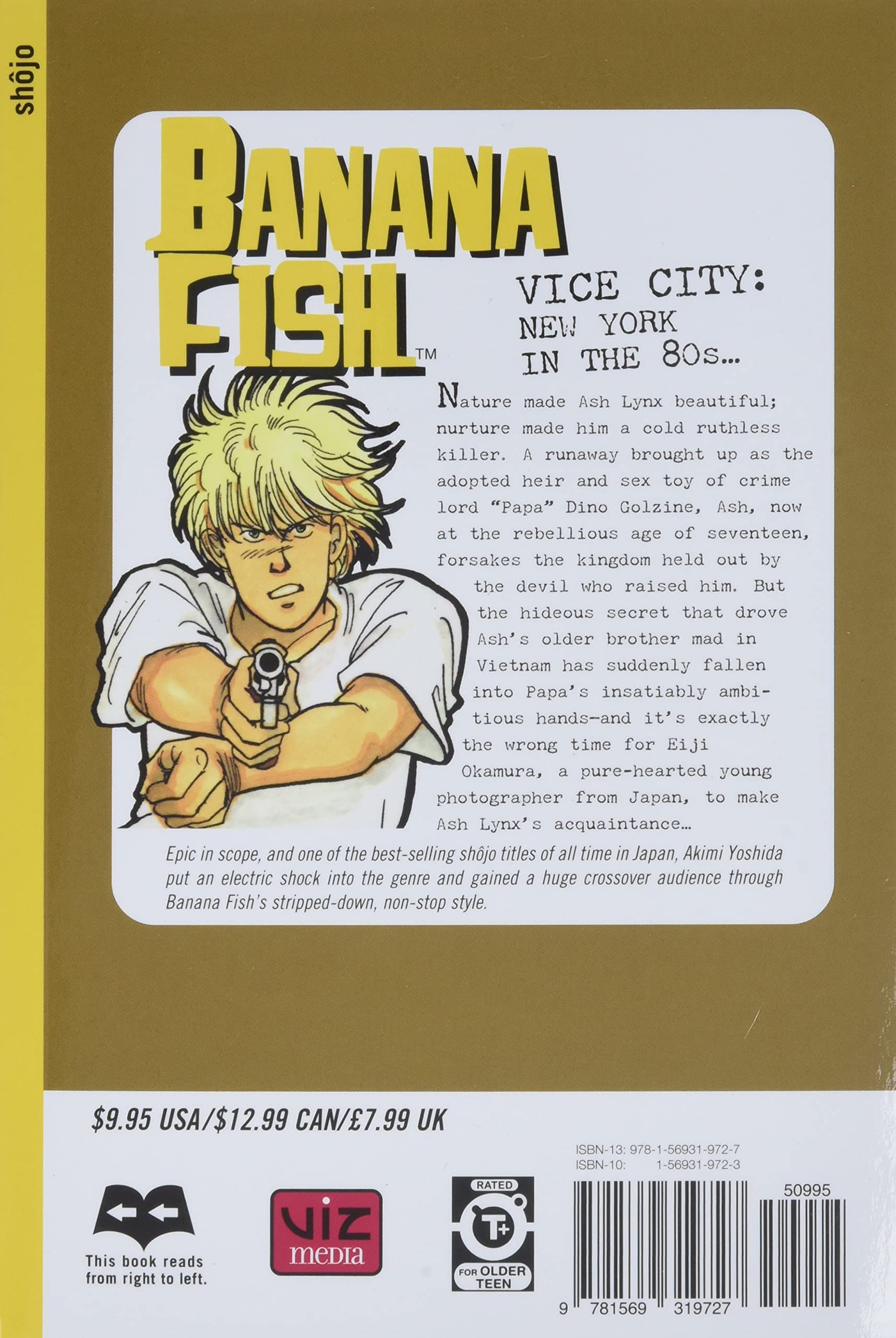 Reducere 10% - Banana Fish - Volume 1 | Akimi Yoshida 2 Reducere 10% - Banana Fish - Volume 1 | Akimi Yoshida - imagine 2