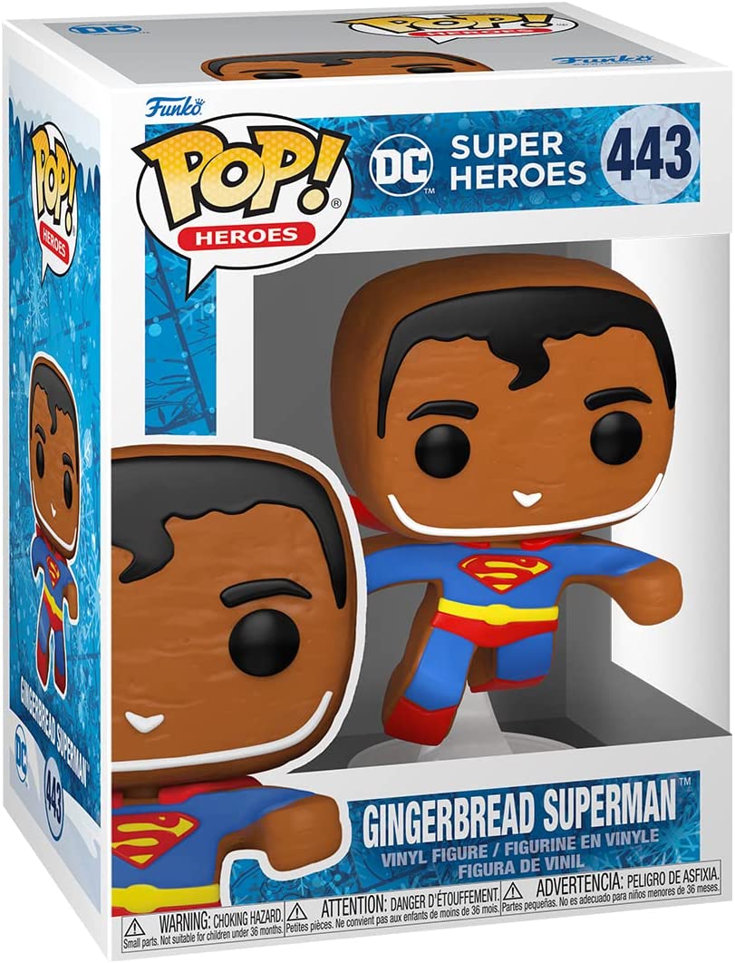 Reducere 50% - Figurina - Pop! Heroes - DC Super Heroes: Gingerbread Superman | Funko 2 Reducere 50% - Figurina - Pop! Heroes - DC Super Heroes: Gingerbread Superman | Funko - imagine 2