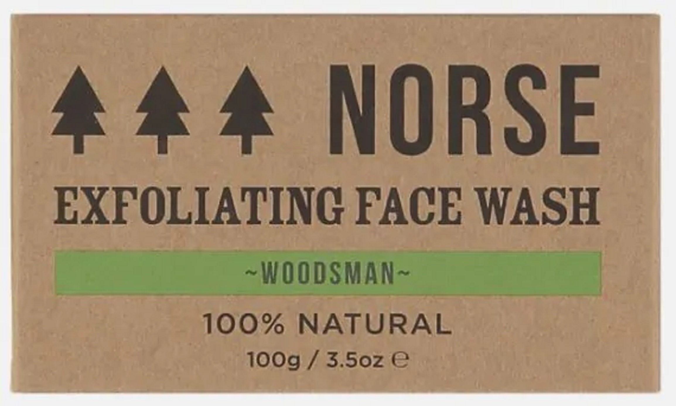 Reducere 20% - Sapun exfoliant pentru fata - Woodsman | Norse 1 Sapun exfoliant pentru fata - Woodsman | Norse