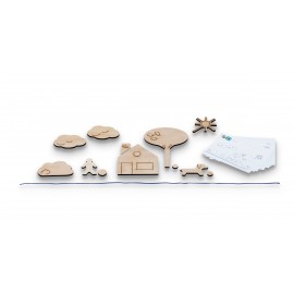 Reducere 44% - Joc educativ de logica, Imagini in oglinda, 6 ani+, BStoys GA293 2 Imagini in oglinda