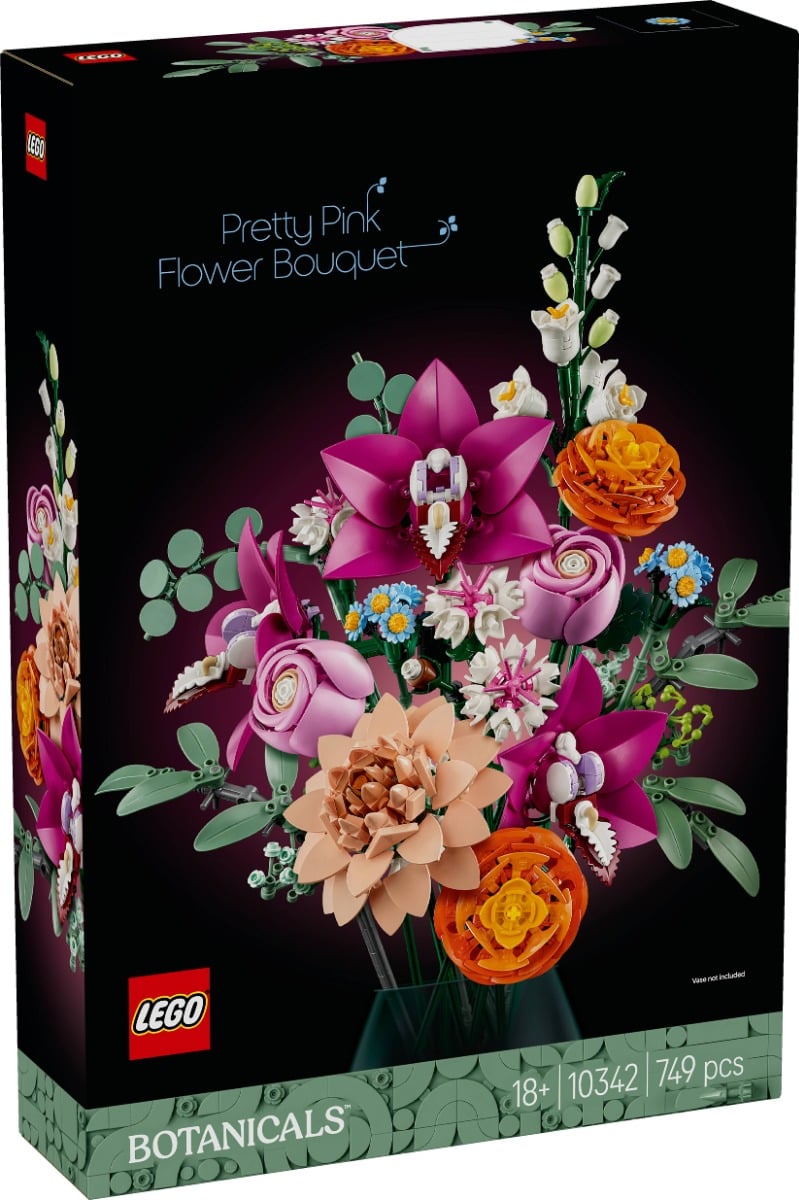Reducere 20% - LEGO® Botanicals - Buchet de flori roz (10342) 1 LEGO® Botanicals - Buchet de flori roz (10342)