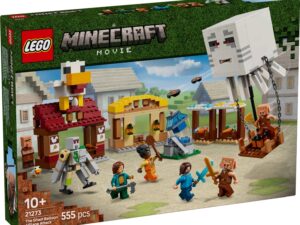 LEGO® Minecraft - Atacul baloanelor Ghast asupra satului (21273)