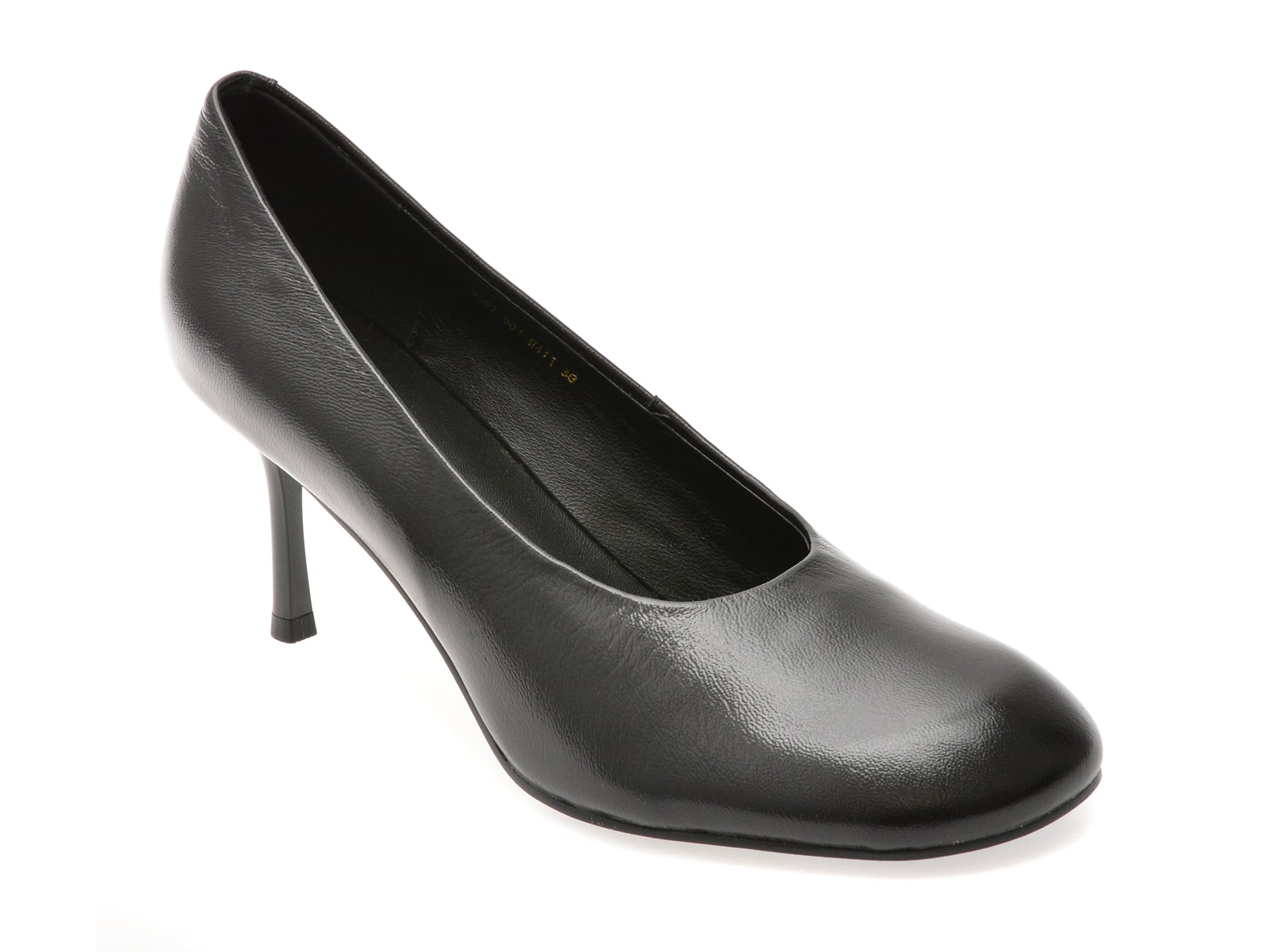 Reducere 74% - Pantofi eleganti EPICA negri, 5507, din piele naturala 1 Pantofi eleganti EPICA negri