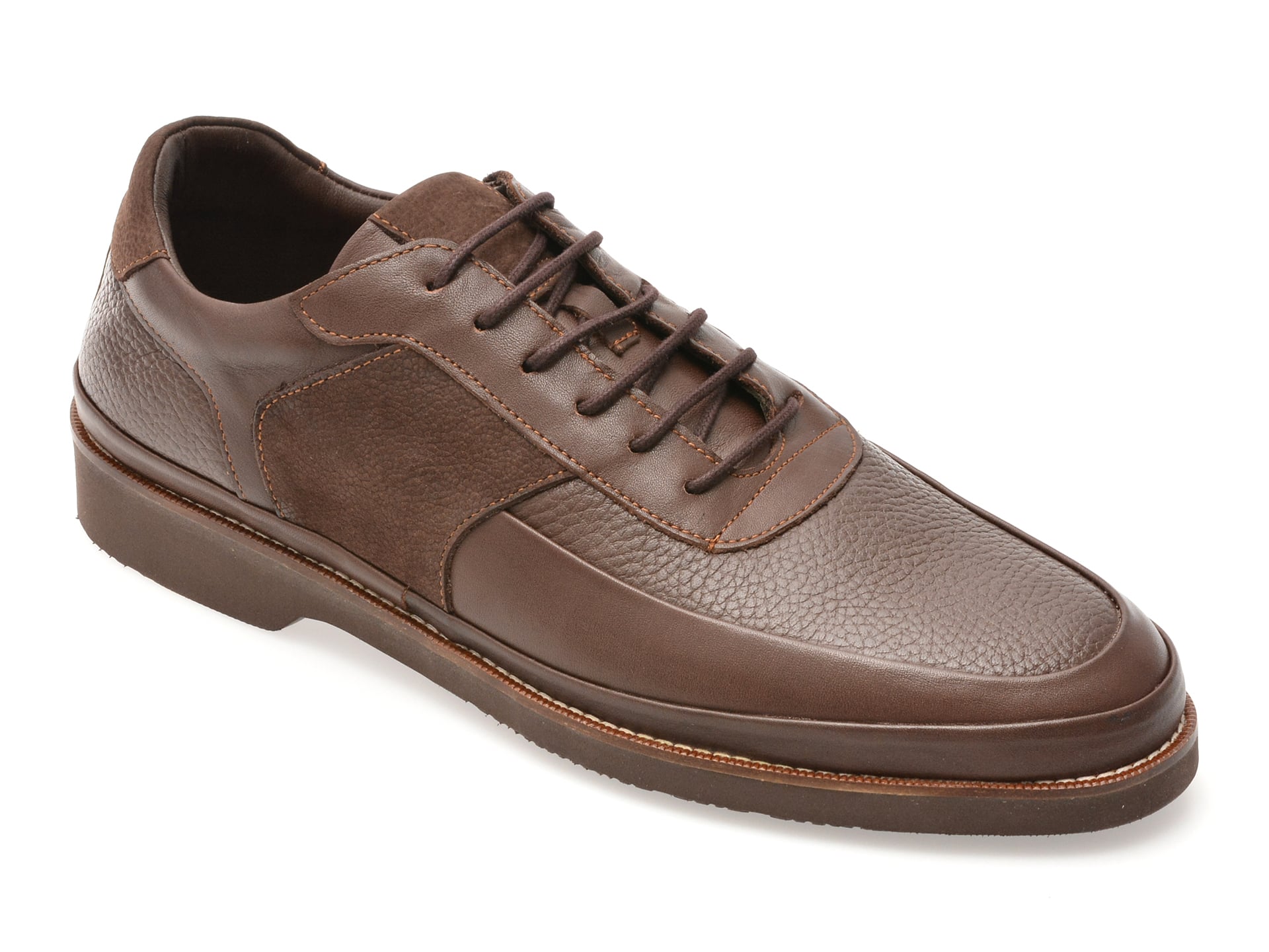 Reducere 72% - Pantofi OTTER maro, 813, din piele naturala 1 Pantofi OTTER maro