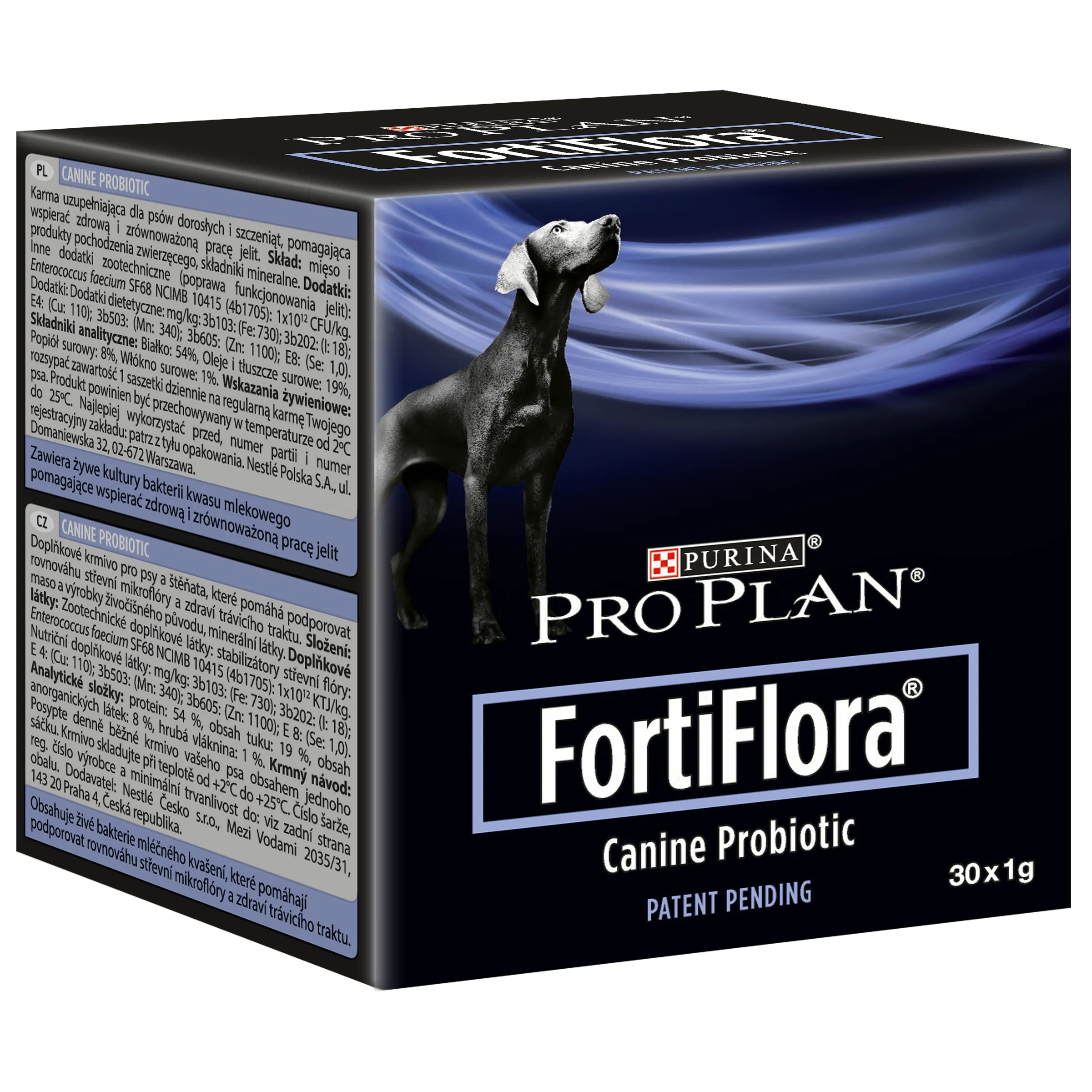 Reducere 33% - Purina Pro Plan Veterinary Diets Fortiflora Canine, 30 x 1 g 1 Purina Pro Plan Veterinary Diets Fortiflora Canine