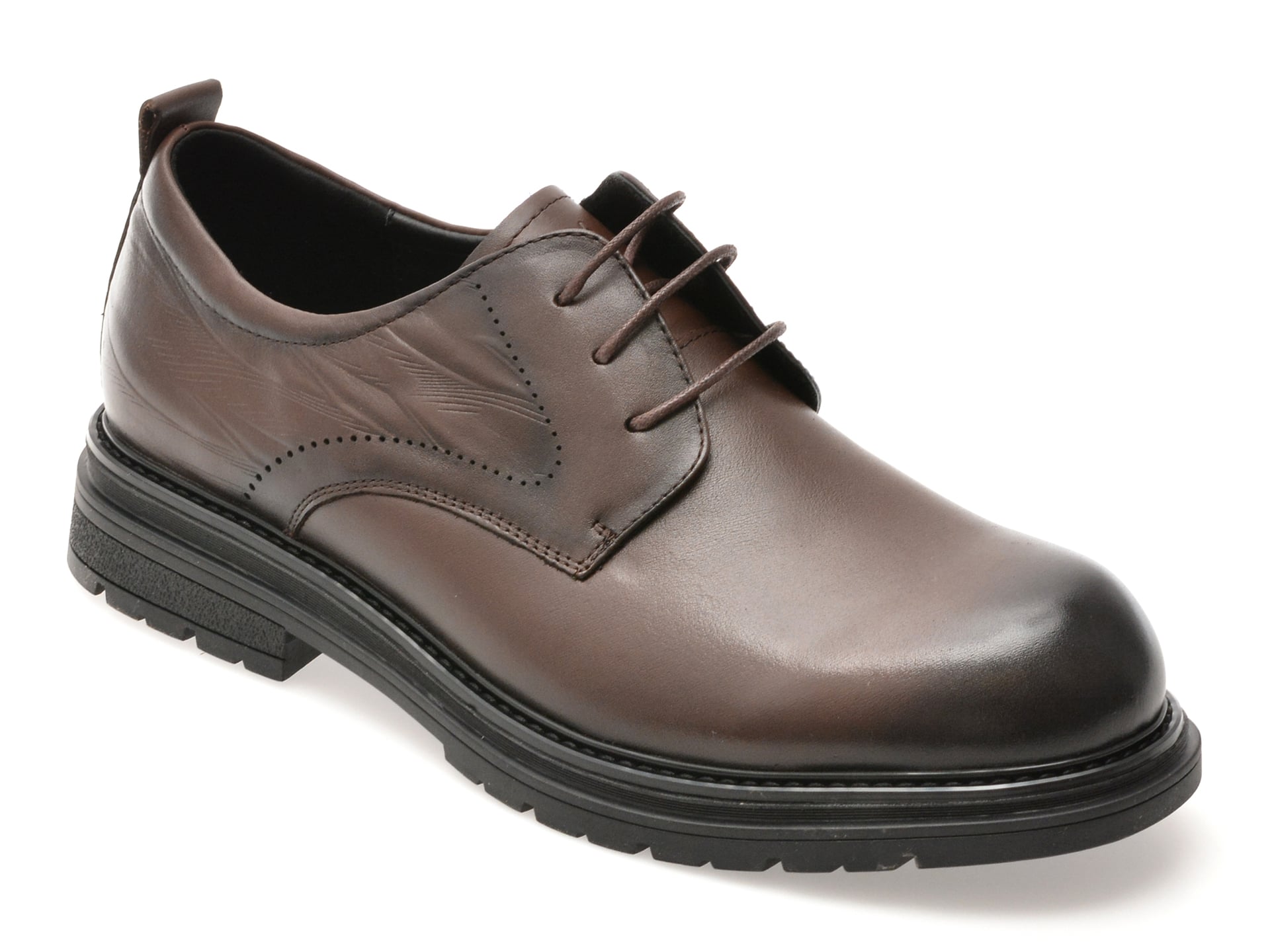 Reducere 70% - Pantofi EPICA maro, 9755, din piele naturala 1 Pantofi EPICA maro