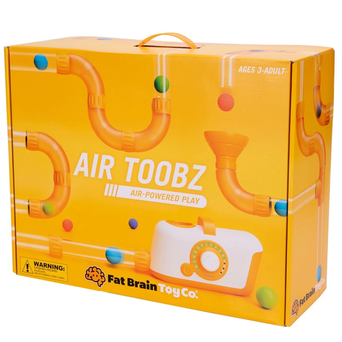 Reducere 15% - Set tuburi de aer interconectabile, Fat Brain Toys, Air Toobz 1 Set tuburi de aer interconectabile