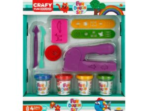 Set de joaca cu 11 piese de design cu plastilina