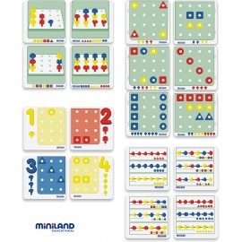 Reducere 39% - Miniland - Mozaic Jumbo pentru activitati matematice 2 Reducere 39% - Miniland - Mozaic Jumbo pentru activitati matematice - imagine 2