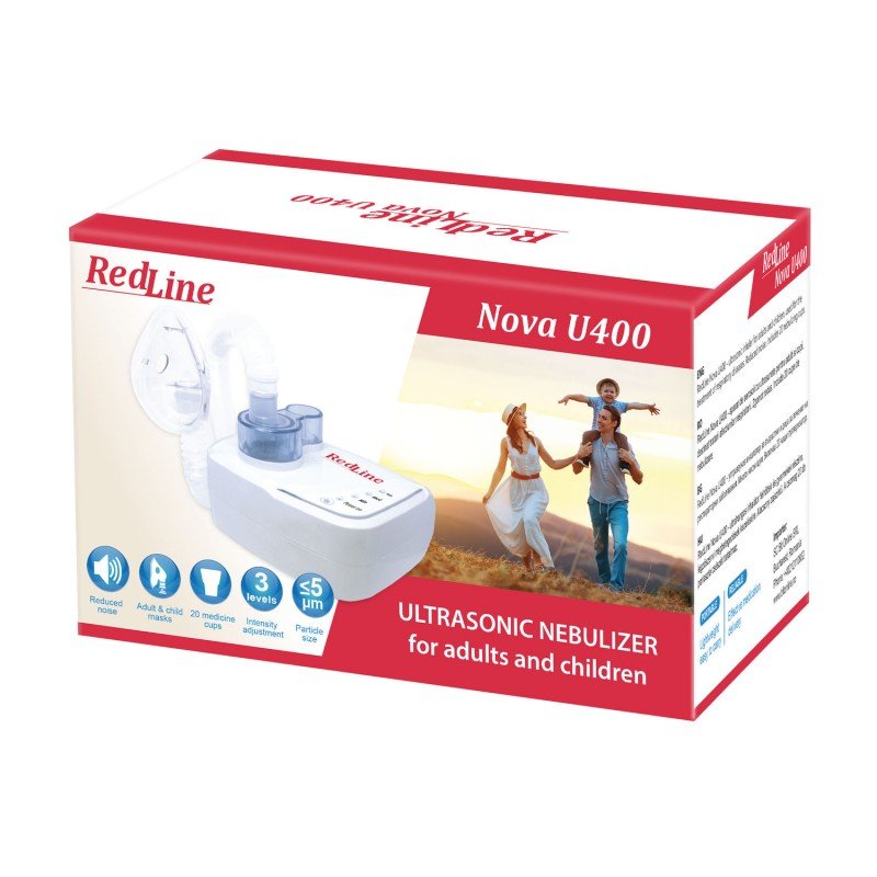 Reducere 68% - Aparat aerosoli cu ultrasunete RedLine Nova U400, 3 moduri de nebulizare pentru adulti si copii 2 3 moduri de nebulizare pentru adulti si copii