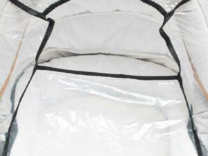 Aparatoare de ploaie New Baby Basic universala pentru carucior cu landou transparentblack