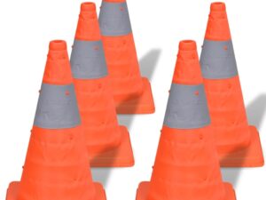 Conuri de trafic de tip pop-up 42 cm