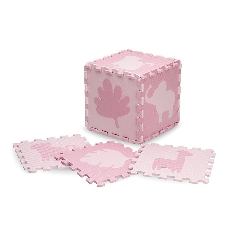 Reducere 65% - Covoras de joaca Puzzle Momi Zawi 150x150 cm Pink 1 Covoras de joaca Puzzle Momi Zawi 150x150 cm Pink