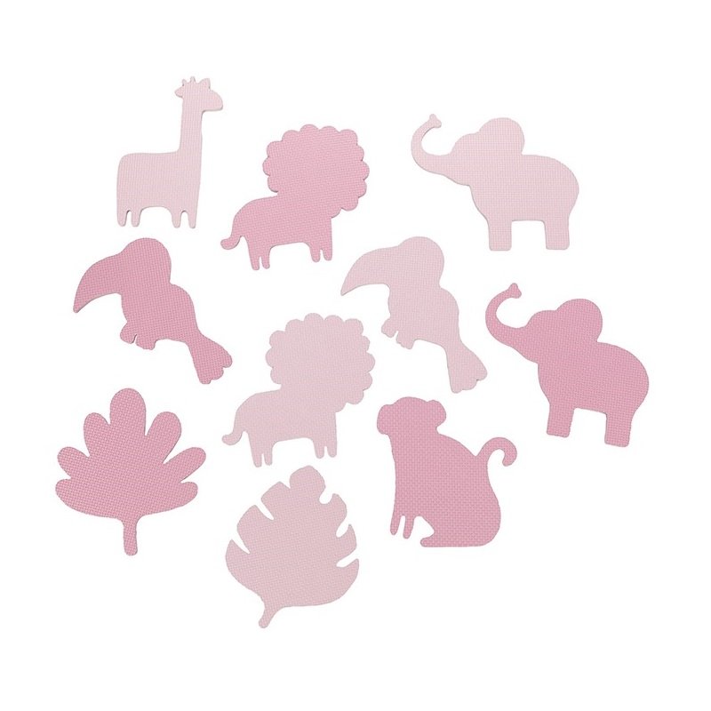 Reducere 65% - Covoras de joaca Puzzle Momi Zawi 150x150 cm Pink 2 Reducere 65% - Covoras de joaca Puzzle Momi Zawi 150x150 cm Pink - imagine 2