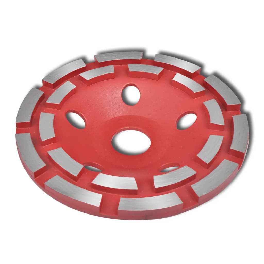 Reducere 78% - Disc diamantat tip cupa, cu doua randuri, 180 mm 1 Disc diamantat tip cupa