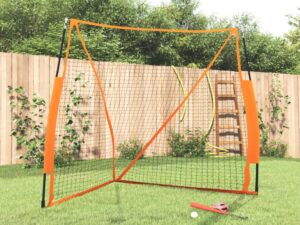 Gossi plasa baseball portabila portocaliu/negru 183x182x183cm otel/pe