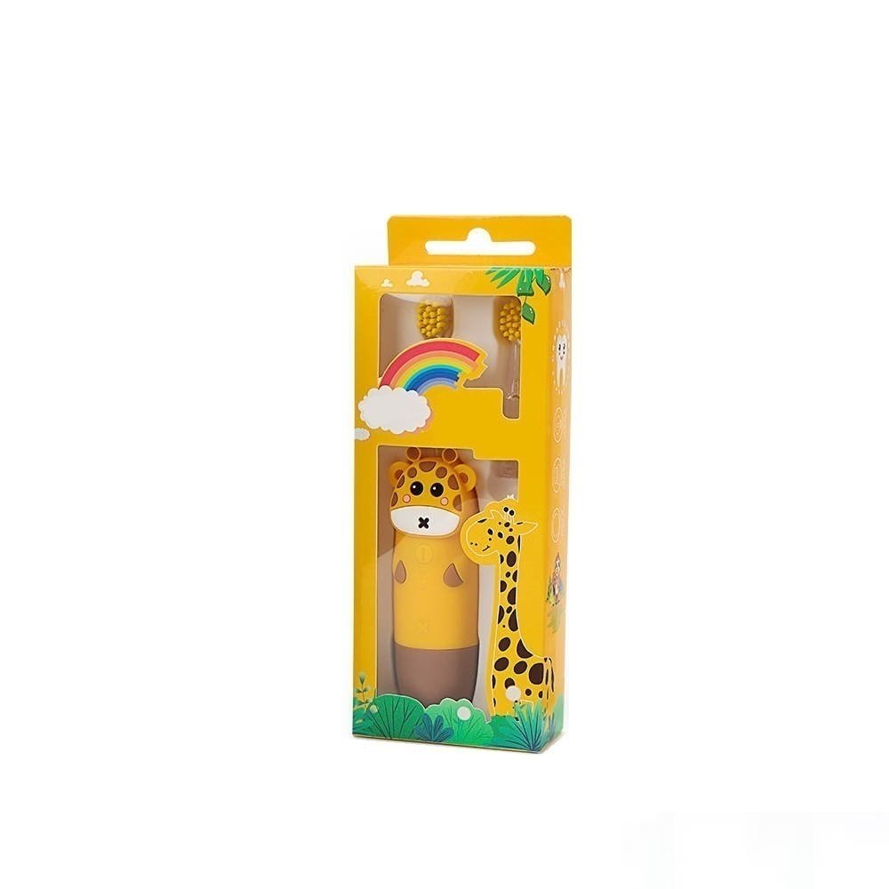 Reducere 68% - Periuta de dinti electrica Smart TabbyBoo Dr Oly V20 yellow 1 Periuta de dinti electrica Smart TabbyBoo Dr Oly V20 yellow