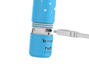 Periuta de dinti electrica Smart TabbyBoo Dr Oly V34 blue