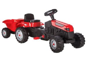 Tractor cu remorca pentru copii Pilsan Active Red